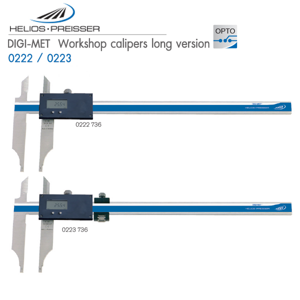 HELIOS-PREISSER,DIGI-MET Workshop calipers long version,0222 / 0223