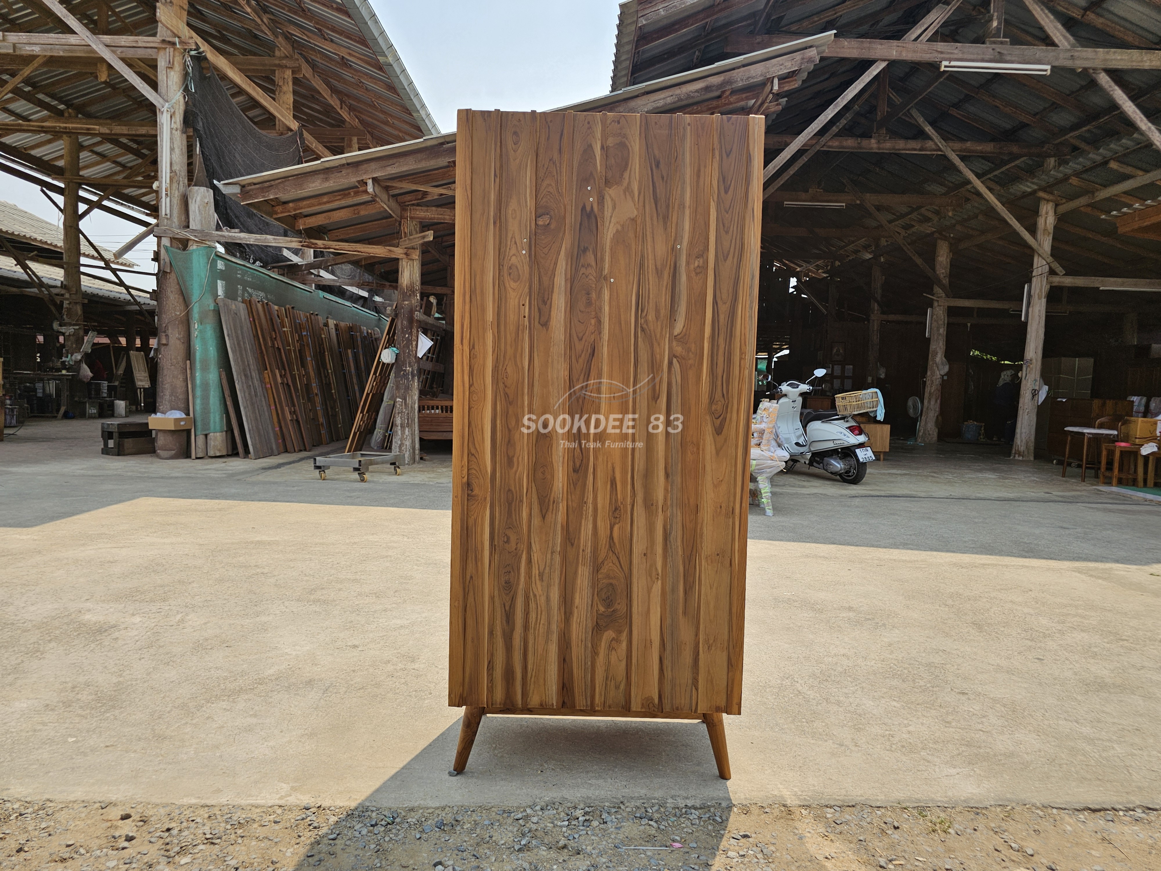 ตู้บูชามินิมอล บานกระจก