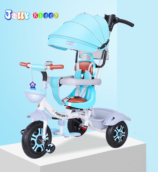 C10170 รถ3ล้อเด็ก 2 in 1 ก้านคันเข็นบังคับล้อได้