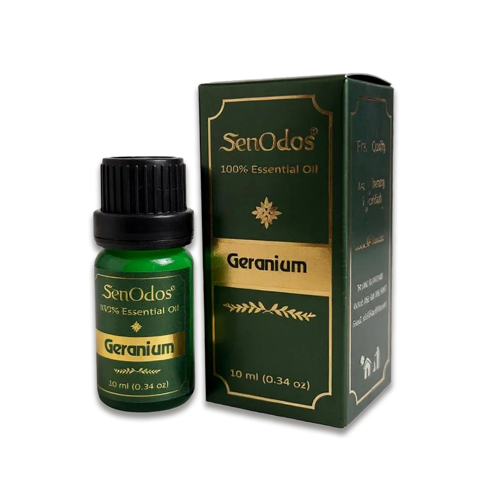 SenOdos น้ำมันหอมระเหยแท้ กลิ่นเจอเรเนี่ยม Geranium Essential Oil 10ml