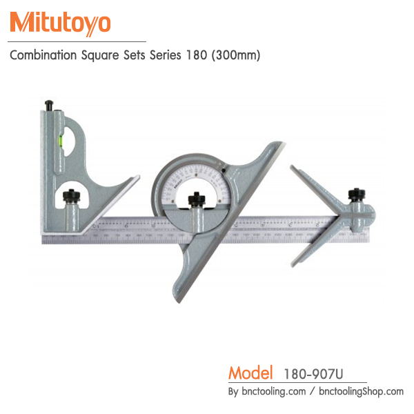 Mitutoyo,Combination Square Sets Series 180 (300mm),180-907U