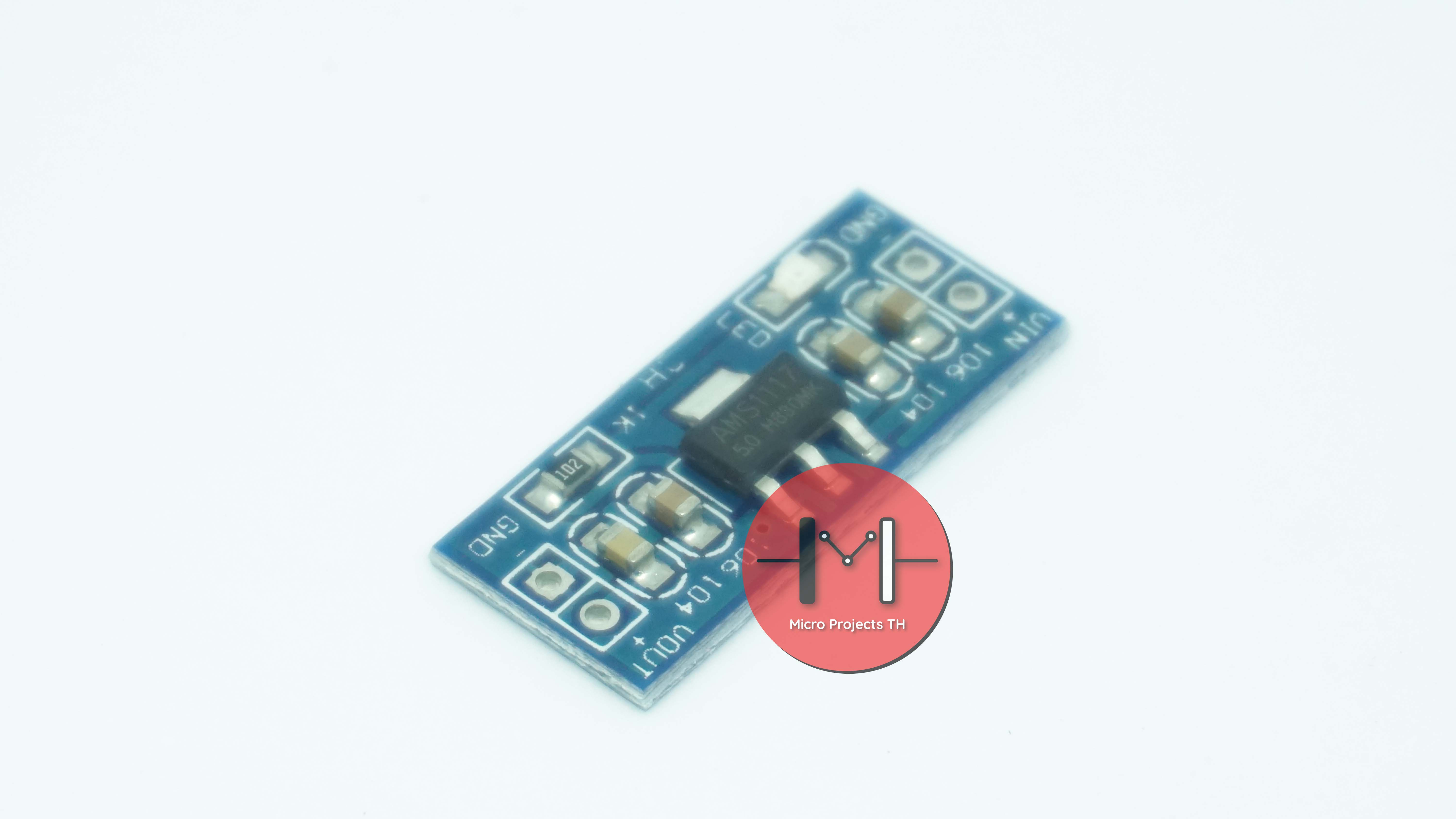 6-12V to 5V AMS1117-5V Power Supply Module