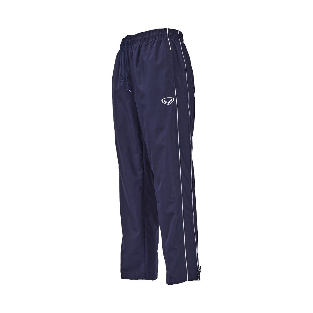 Grand sport กางเกงแทร็คสูท (กางเกงผ้าร่ม) Tracksuit แกรนด์สปอร์ต รหัส 10-244 (010244) สีเทาแดง/กรมขาว/ดำขาว/เทาขาว