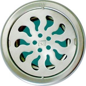 ตะแกรงกันกลิ่นแบบไม่ใช้น้ำ (HSJ AUTO-CLOSE STAINLESS STEEL FLOOR DRAIN) กรอบกลม ขนาด 2 นิ้ว