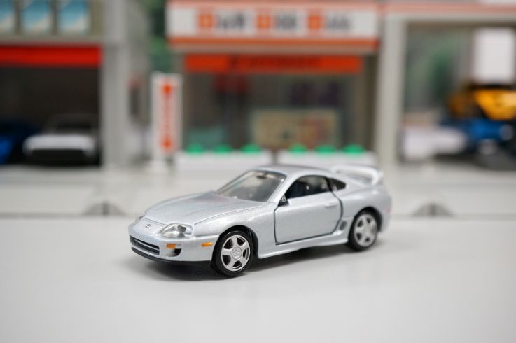 Tomica Premium Toyota Supra Scale 1/62