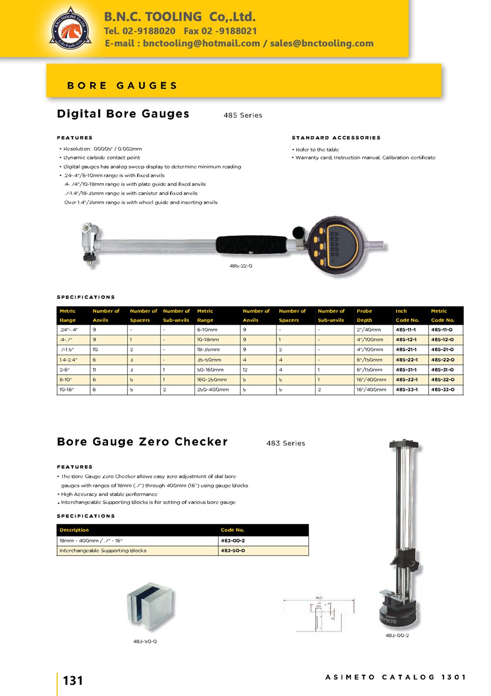 ASIMETO,P131,Digital Bore Gauges,485-11-0