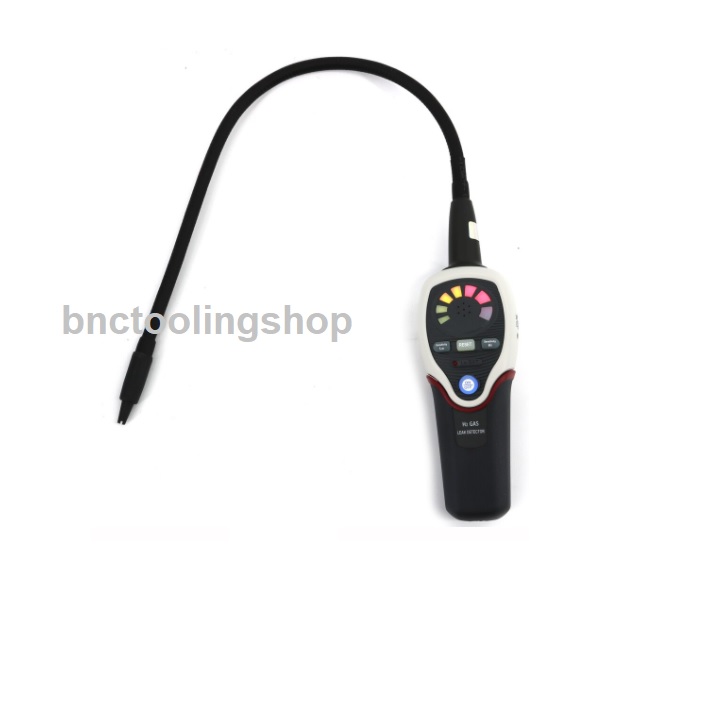 เครื่องวัดก๊าซ,เครื่องมือสำหรับตรวจจับก๊าซ,CENTER-384 Track Gas Leak Detector Gas Detector Detection Tube Length 15.5 inch Multi Color Visual Display.