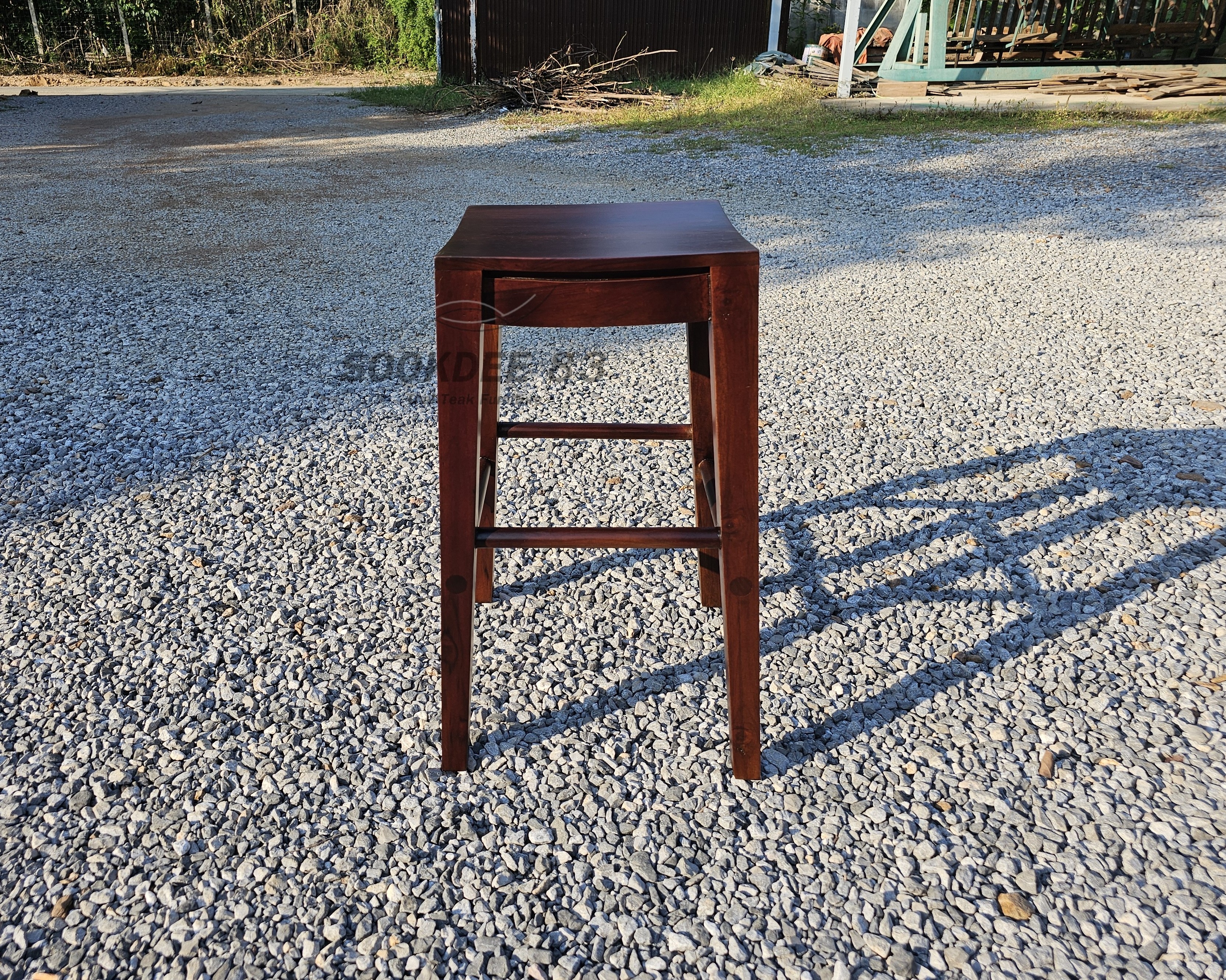 เก้าอี้ Stool สูงแบบสี่เหลี่ยม