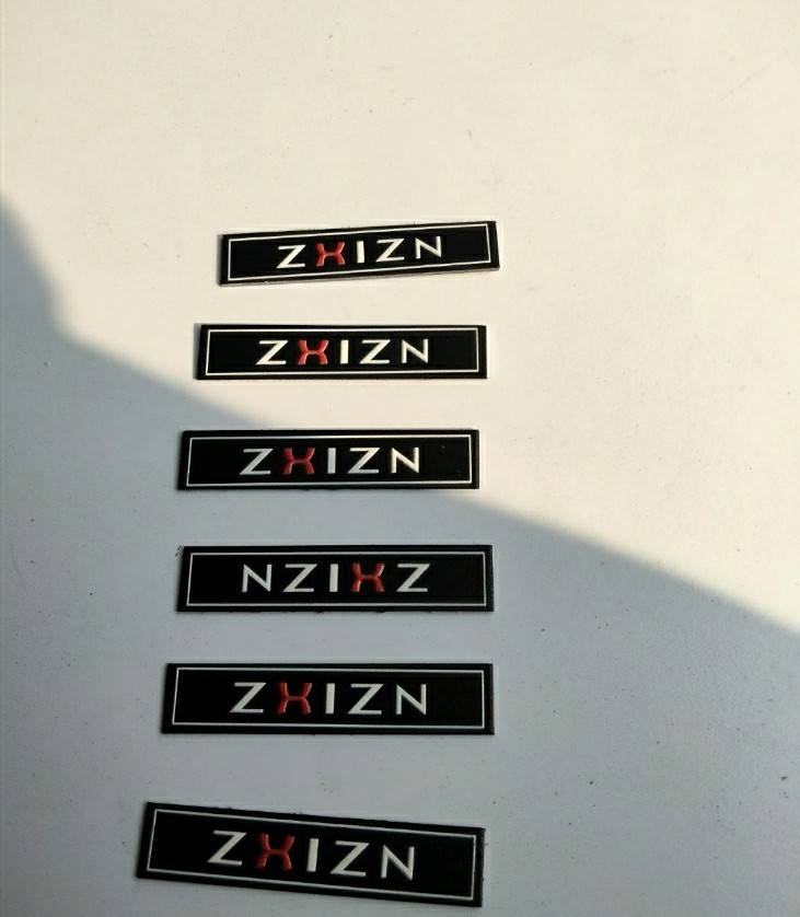 งานสแตนเลส เนมเพลทสกรีน ขนาด 2.8×1 cm ลูกค้านำไปติดกล่องถ่ายรูป สำหรับใช้ประกอบในการถ่ายหนัง