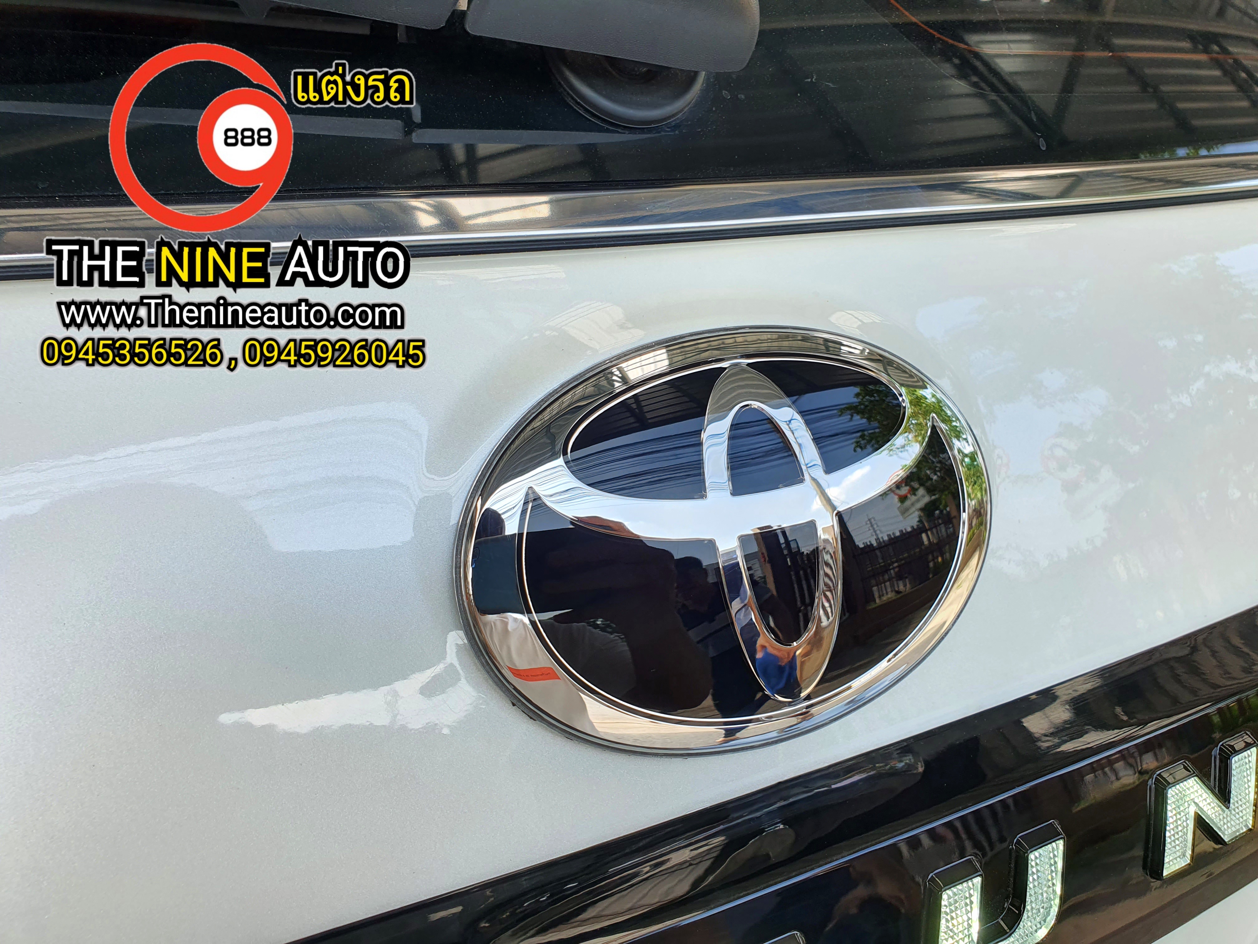 โลโก้แก้วฟอจูนเนอร์ Fortuner 2015-2020 (ด้านหลัง)