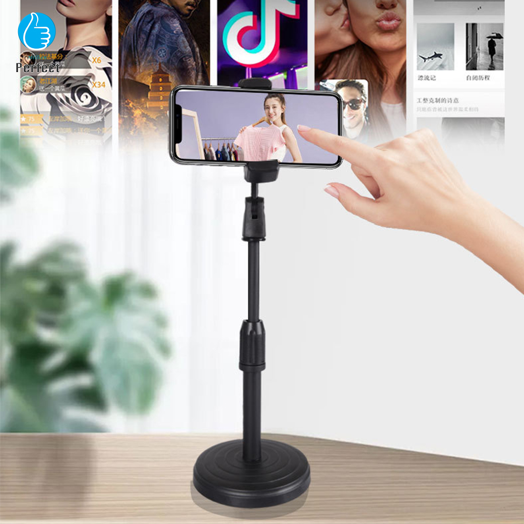 ขาตั้งมือถือบนโต๊ะ รุ่น PH1 ขาตั้งโทรศัพท์มือถือ แท่นวางมือถือ ที่ตั้งโทรศัพท์ แข็งแรงทนทาน ขาตั้งโต๊ะไลฟ์สด