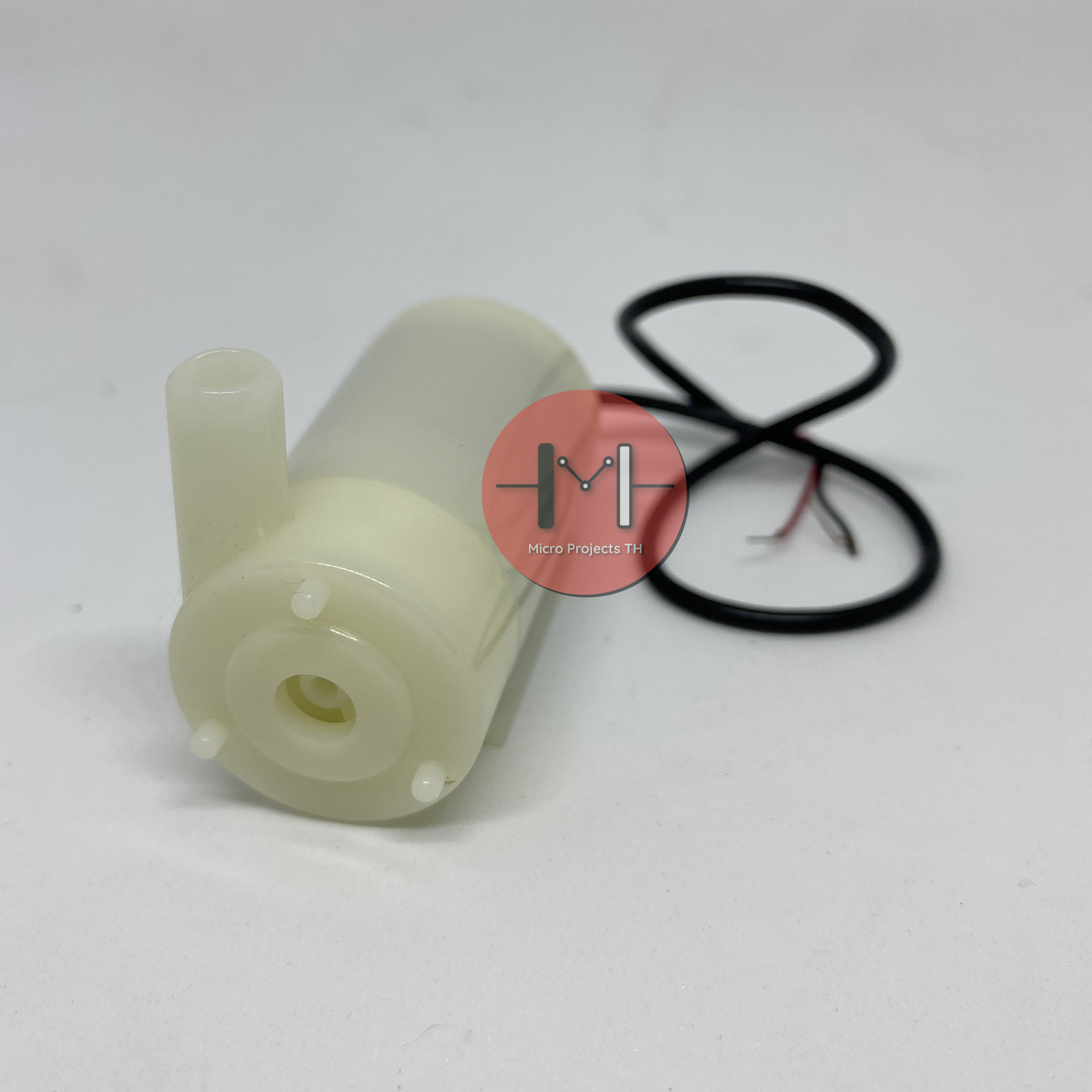 ปั๊มน้ำขนาดเล็ก 3v-5v DC สีขาว แนวนอน