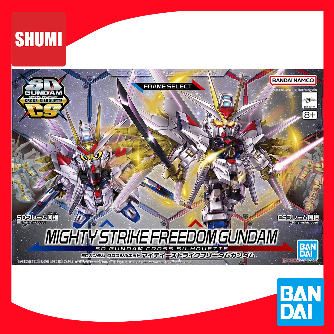 Bandai SD GUNDAM CROSS SILHOUETTE MIGHTY STRIKE FREEDOM GUNDAM 4573102671738 A7