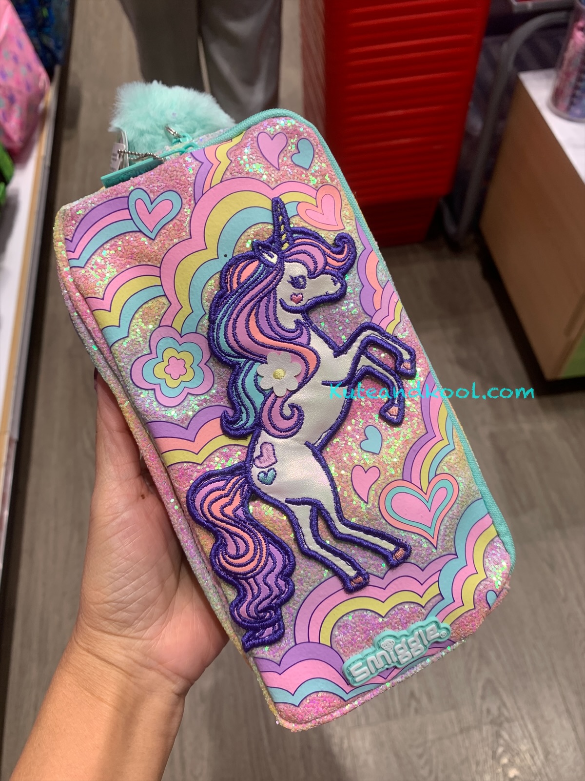 กระเป๋าดินสอ 2 ช่อง Smiggle 2 pocket pencilcase character-โพนี่ มิ้น