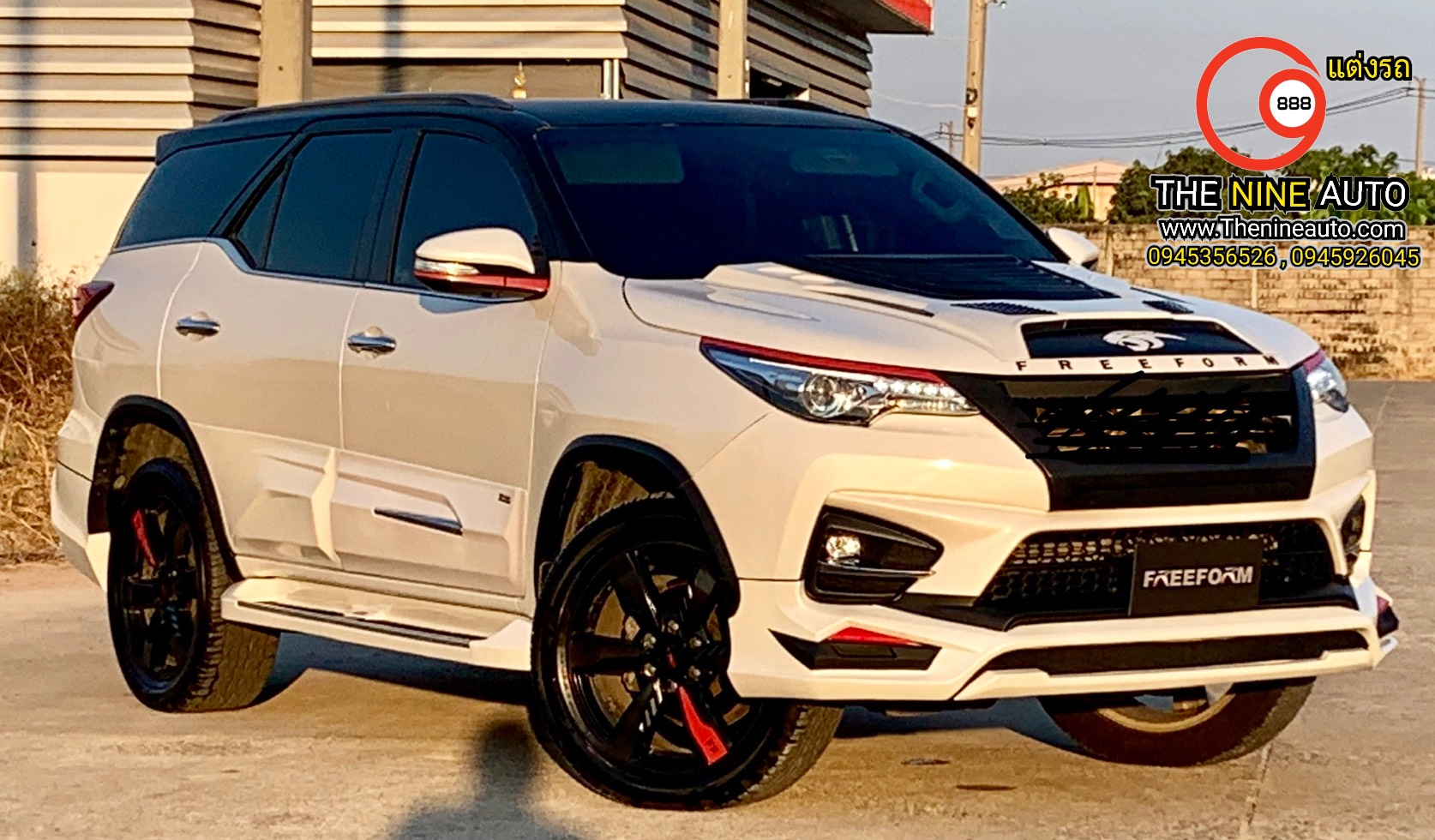 ชุดแต่ง Fortuner TRD2 รุ่น FL TRD2
