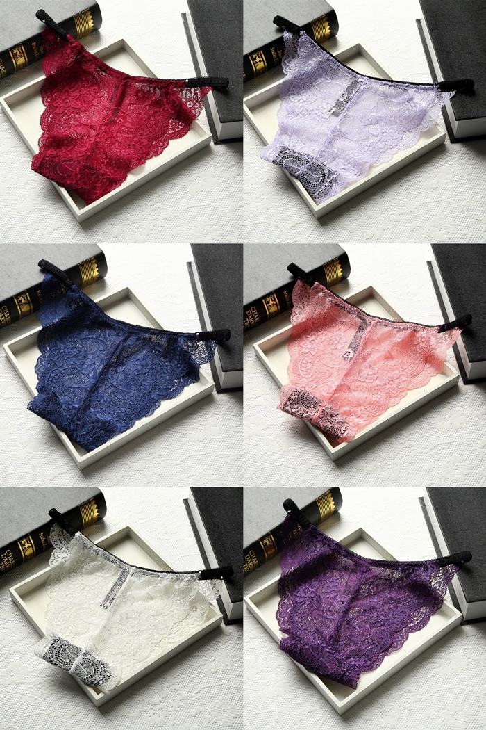 NA101 กางเกงในเซ็กซี่ กางเกงในผ้าลูกไม้ลายสวยๆเนื้อนิ่มๆดีไซน์แบบเรียบหรูตามรูปถ่ายสินค้าจริงเลยค่ะ