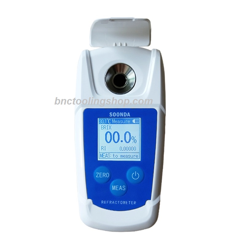 Digital Brix Meter Refractometer, Fruit Juice Drinks Sprite Beverage Sugar Tester Meter Suger Content Measuring Instrument 55%