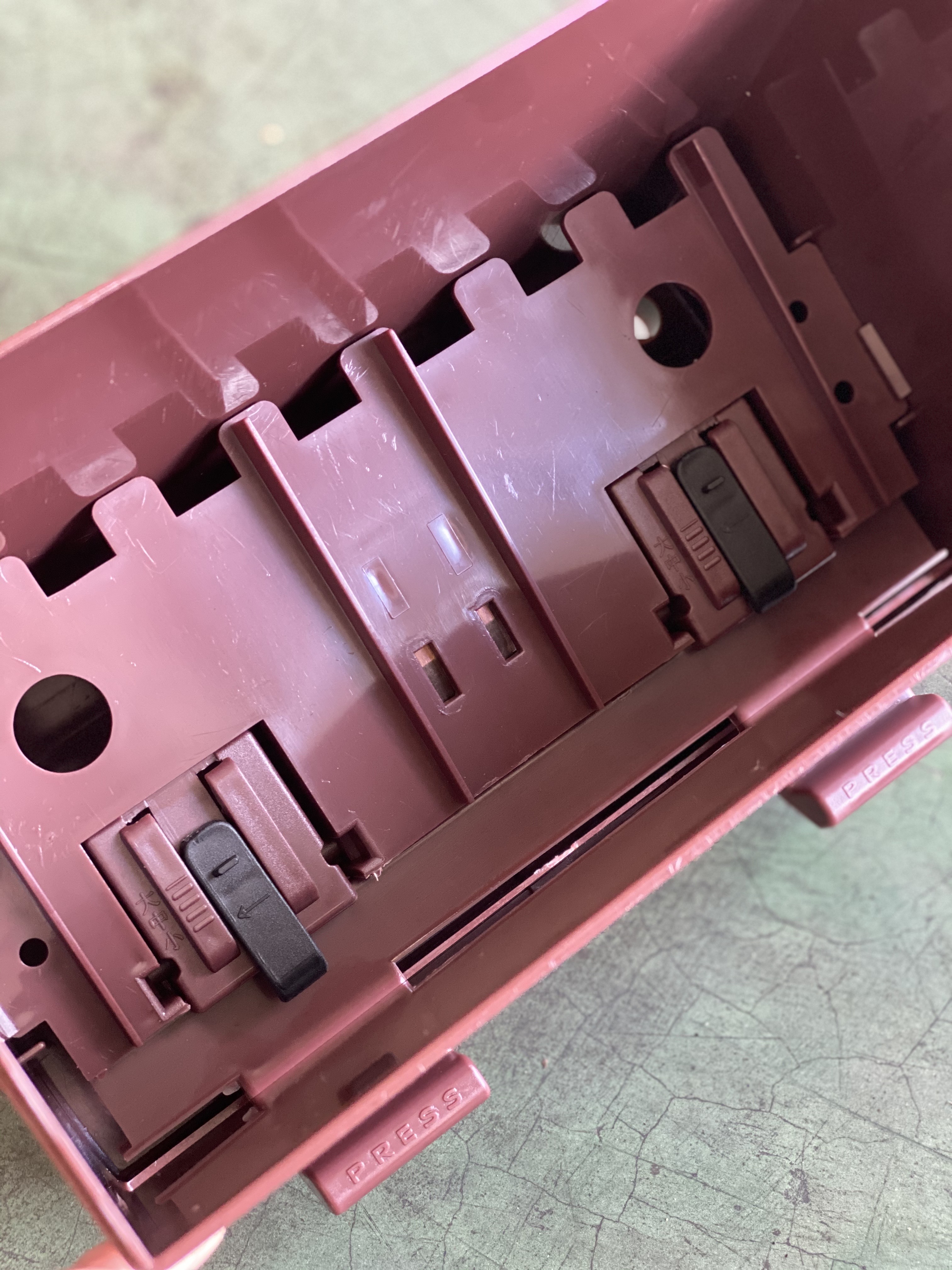 JRL กล่องใส่หลอด (สีน้ำตาล)