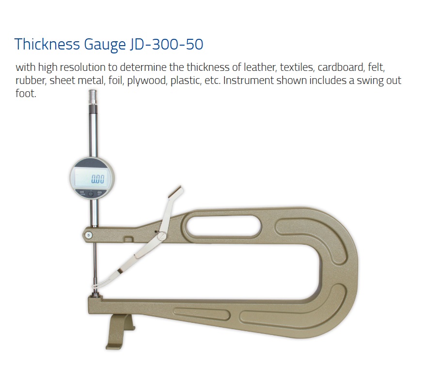 Schmidt,Thickness Gauge,Digital Thickness Gauge,JD Series,Thickness Gauge JD-300-50,เกจวัดความหนาดิจิตอล,