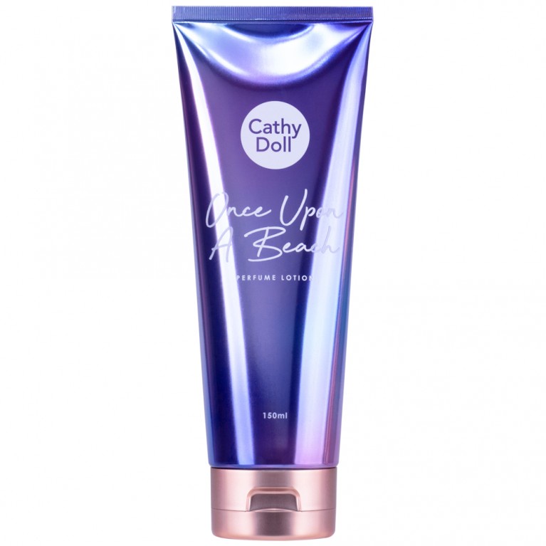 Cathy Doll Once Upon A Beach Perfume Lotion โลชั่นน้ำหอม เคที่ดอลล์ วันซ์อะพอนอะบีชเพอร์ฟูมโลชั่น แบบหลอด ขนาด 150 ml.