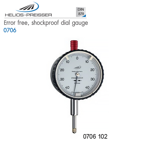 HELIOS-PREISSER,Error free, shockproof dial gauge,0706