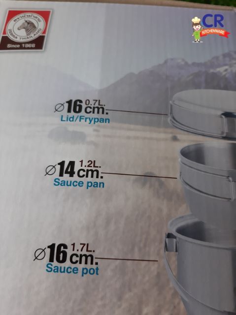 ชุด CAMPING II - ชุดแคมป์ปิ้ง ตราหัวม้าลาย