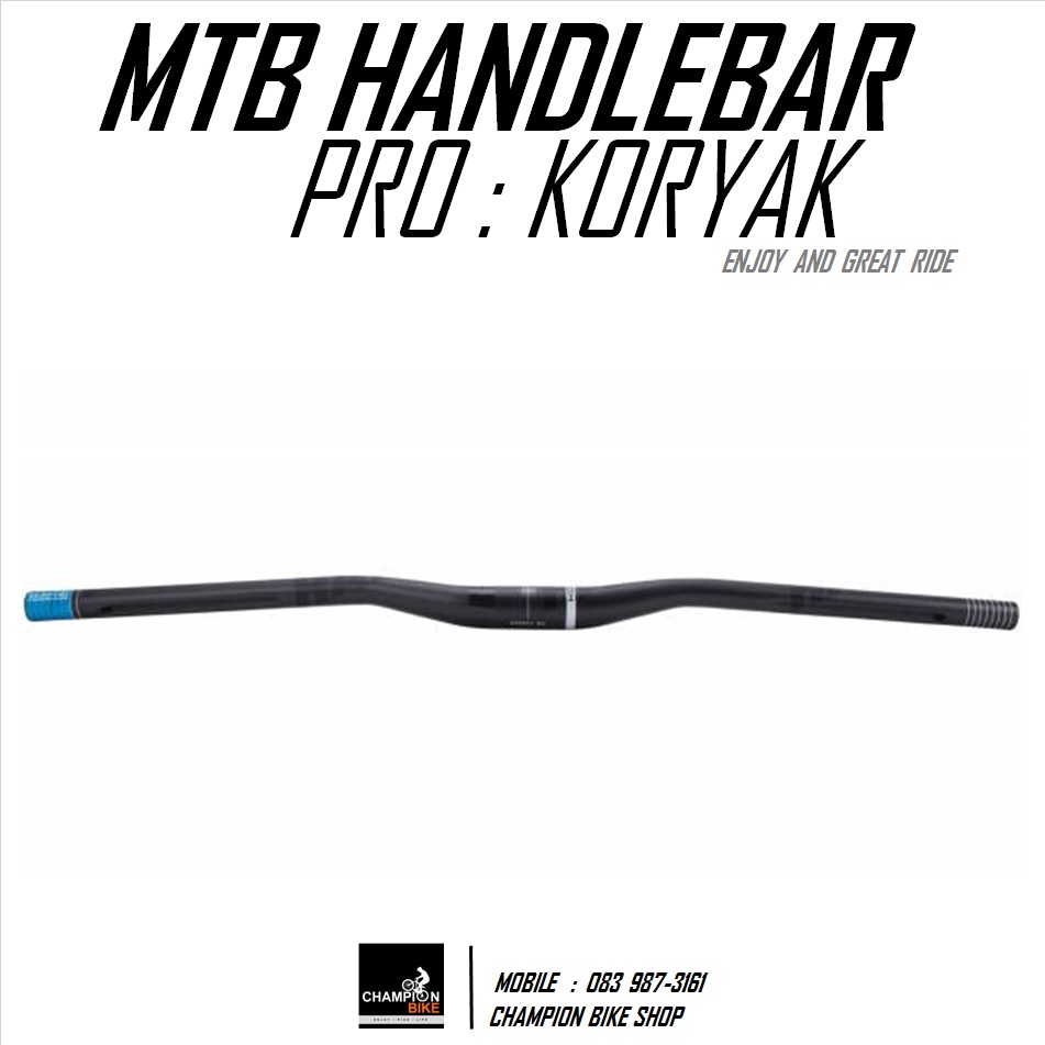 แฮนด์ยกเสือภูเขา PRO : KORYAK RISER Di-2 MTB HANDLEBAR Di-2 CABLE INTEGRATION