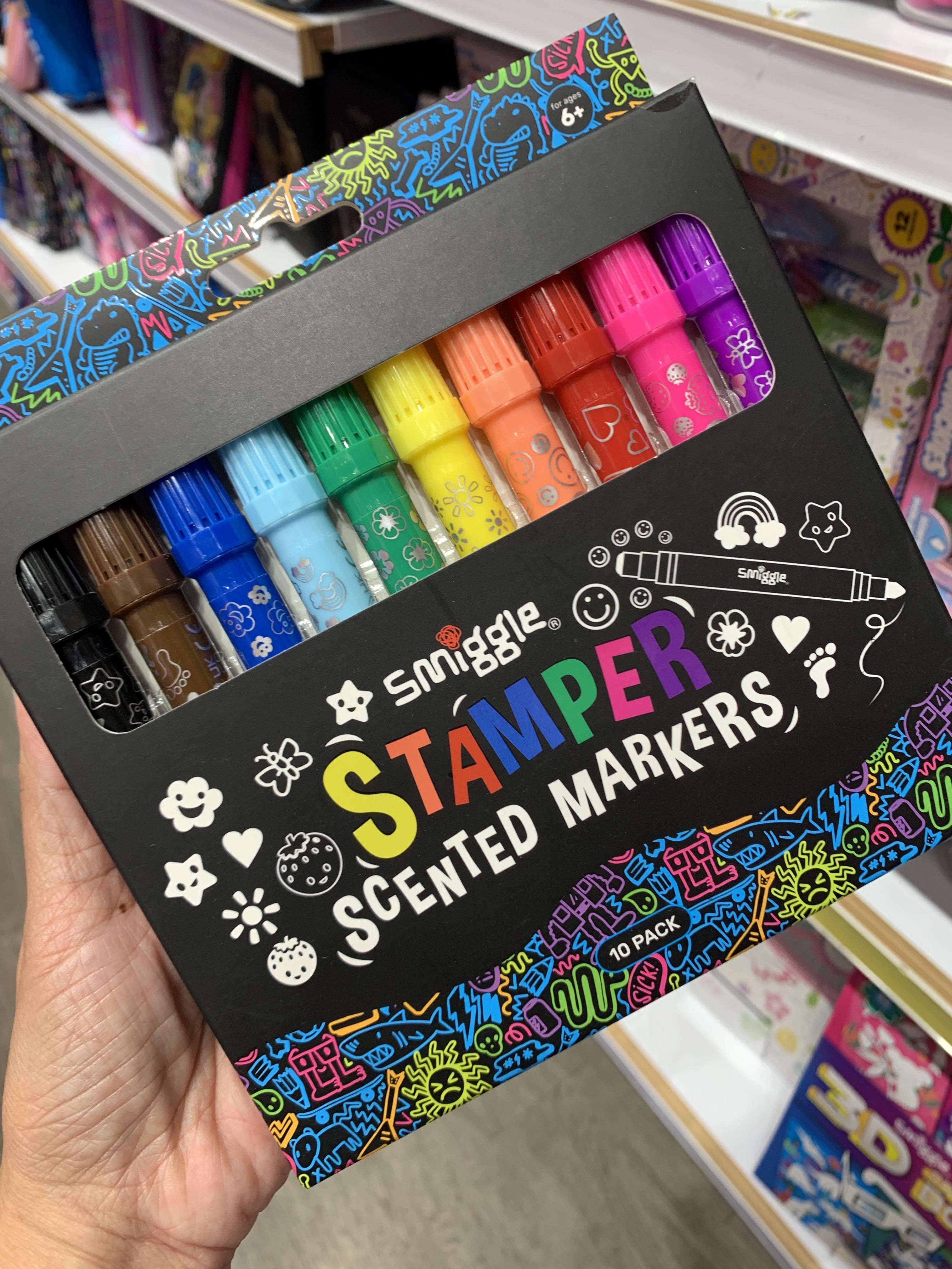 เซ็ตสี หอม Smiggle scented marker-ตัวสแตมป์