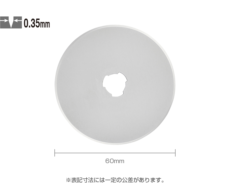 Olfa RB60 ใบตัด ใบสแตนเลส 60 มม.ของแท้จากญี่ปุ่น ราคาส่ง