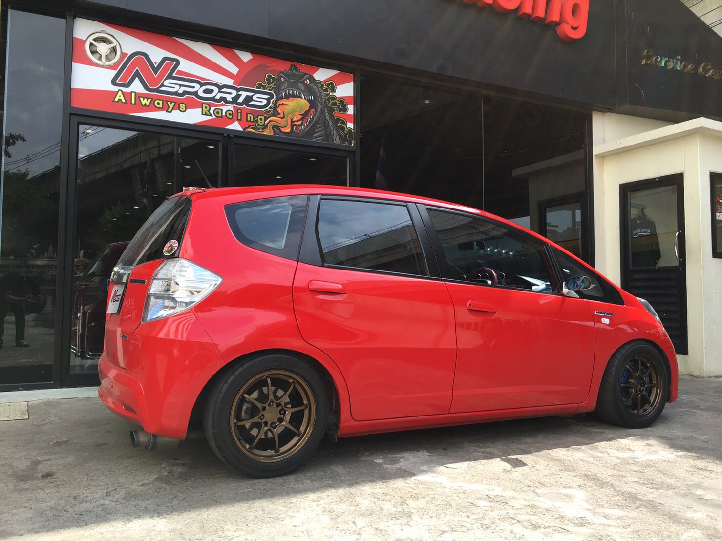 Honda Jazz + CE28 15x7+28 4-100