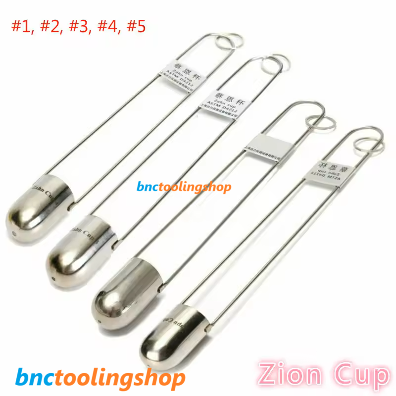 Zahn Cup Viscosity Cup, NO.1,2,3,4,5, Dip Type Stainless Steel Viscometer Flow Cup.,ถ้วยวัดความหนืด Zahn Cup, Zahn cup อุปกรณ์วัดความหนืด ASTM D4212,Zahn Cup No1-5