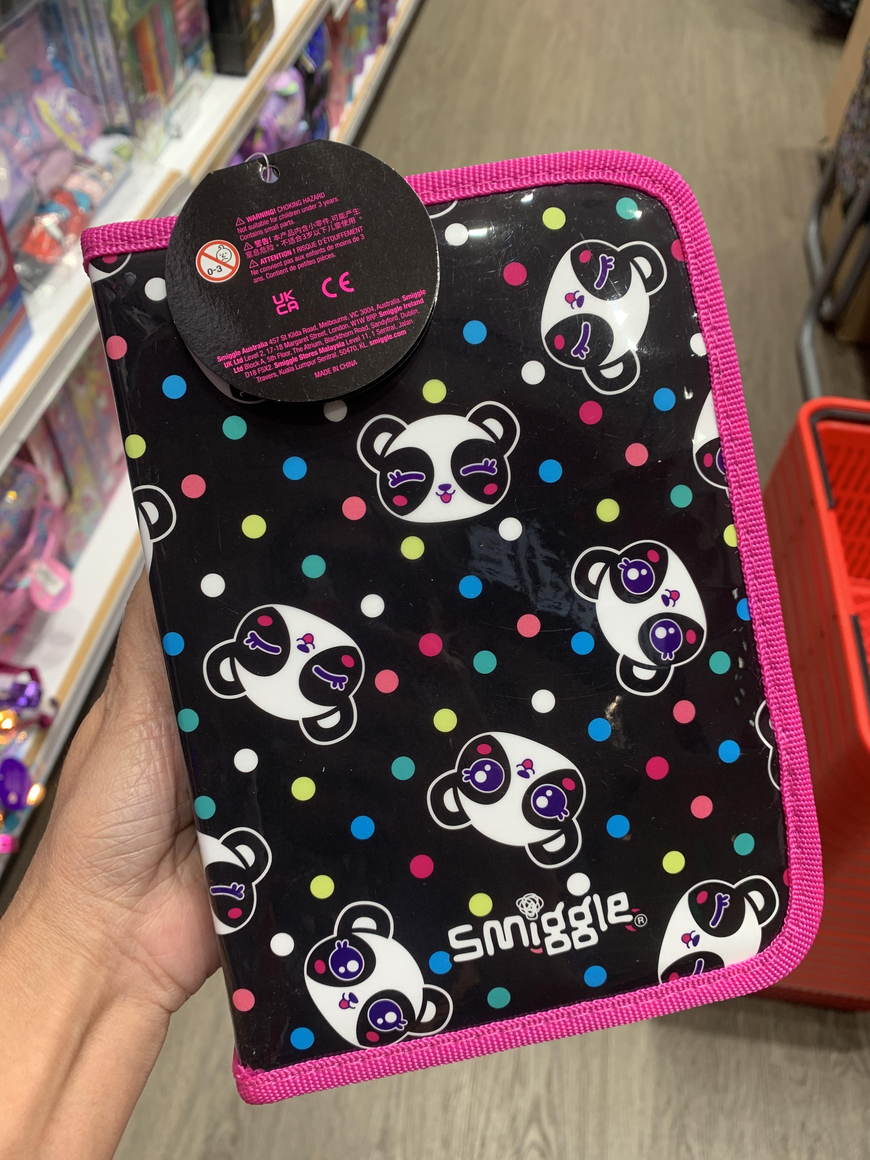 SMIGGLE midi 40 PIECES เซ็ตเครื่องเขียน สี 40 ชิ้น Budz -ดำ