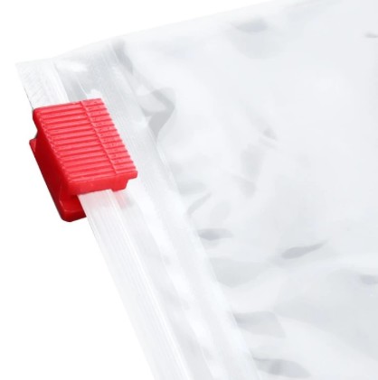 FOOD SLIDER BAGS ถุงซิปสไลเดอร์ ขนาด 26.8 x 27.9 ซม. สีใส SUNZIP