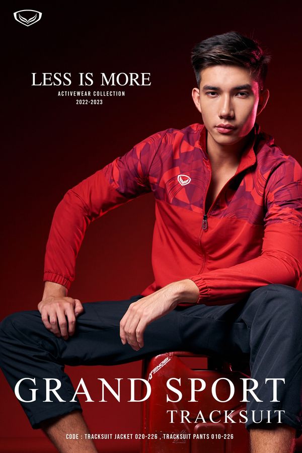 Grand sport เสื้อแทร็กสูท แกรนด์สปอร์ต Tracksuit รุ่น 20-226