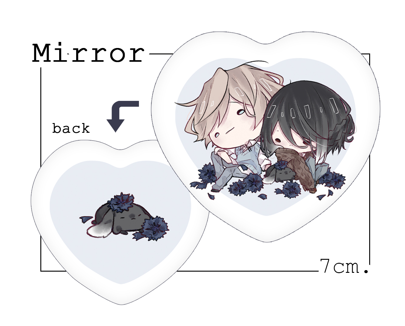 Hana Project : กระจกพับ Welcome to Dandelion Cafe - บทคอร์นฟลาวเวอร์ -