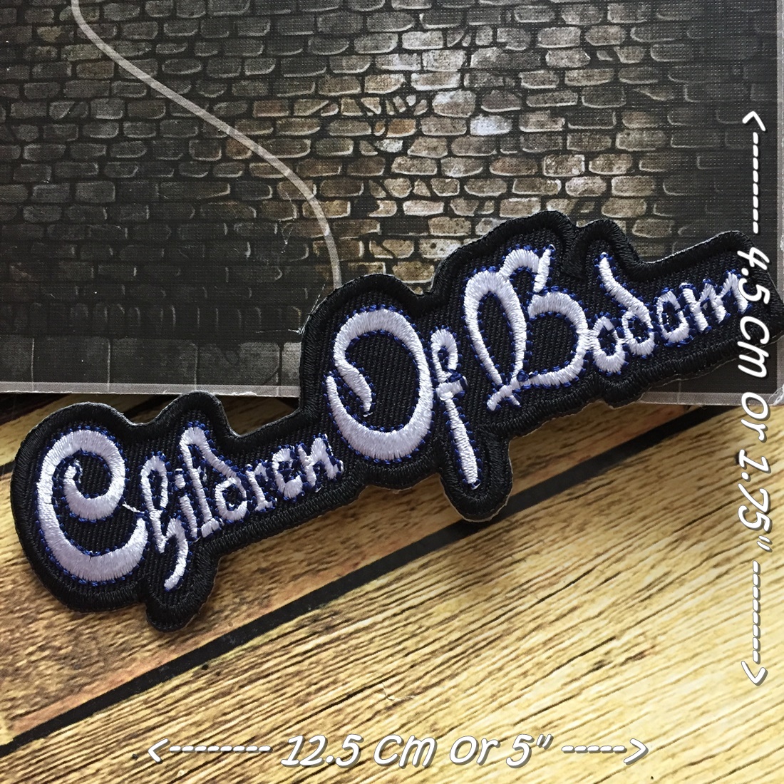 Children of Bodom วงดนตรี ร็อค เฮฟวี่เมทัล พังค์ ตัวรีดแบบปัก อาร์มปัก ตัวรีดติดเสื้อ ตัวรีด ติดกระเป๋า ติดหมวก ติดแจ๊คเก็ต Rock Iron on Embroidered Patch