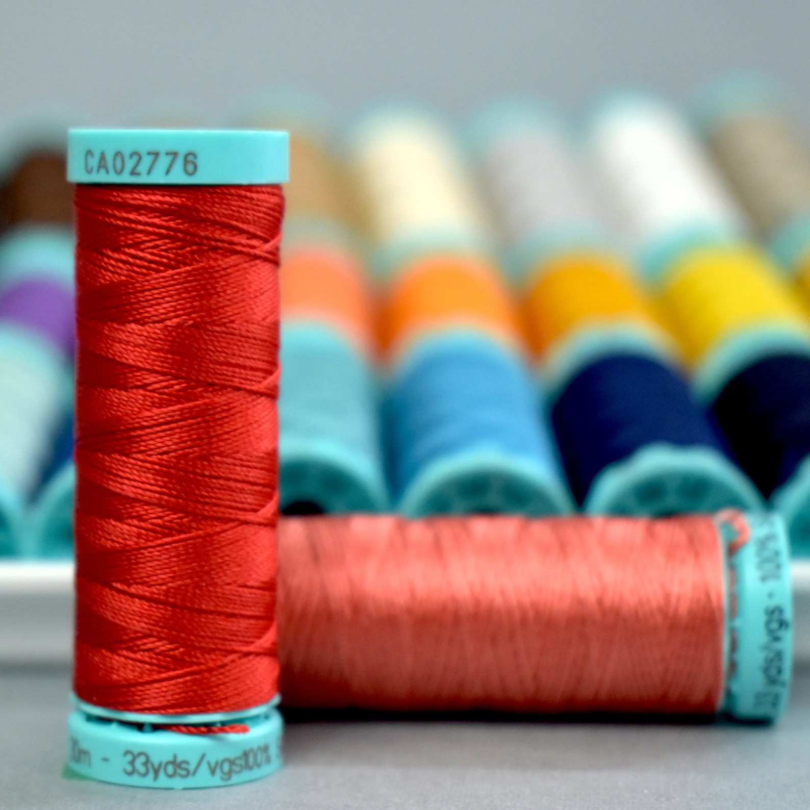 Gutermann Silk R 753 ด้ายเย็บ silk 100% no.40 ยาว Made in Germany