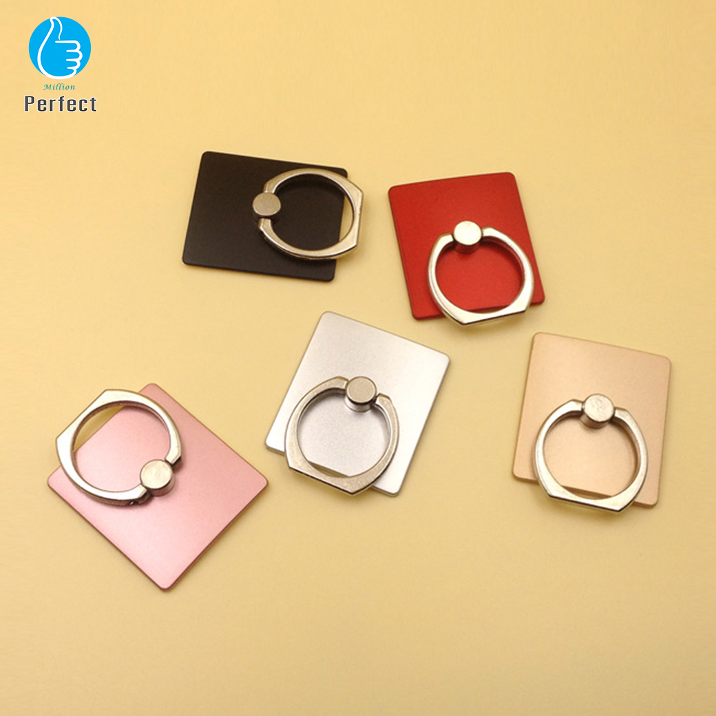 แหวนยึดโทรศัพท์สี่เหลี่ยม Phone Finger Ring Holder 360 Degree Holder Stand รุ่น FR1 (คละสี)
