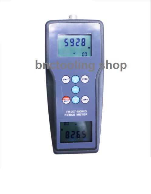 เกจวัดแรงดึงแรงกด, Force Gauge , FM-207-1000K Digital Push and Pull Force Gauge Force Meter 9800N