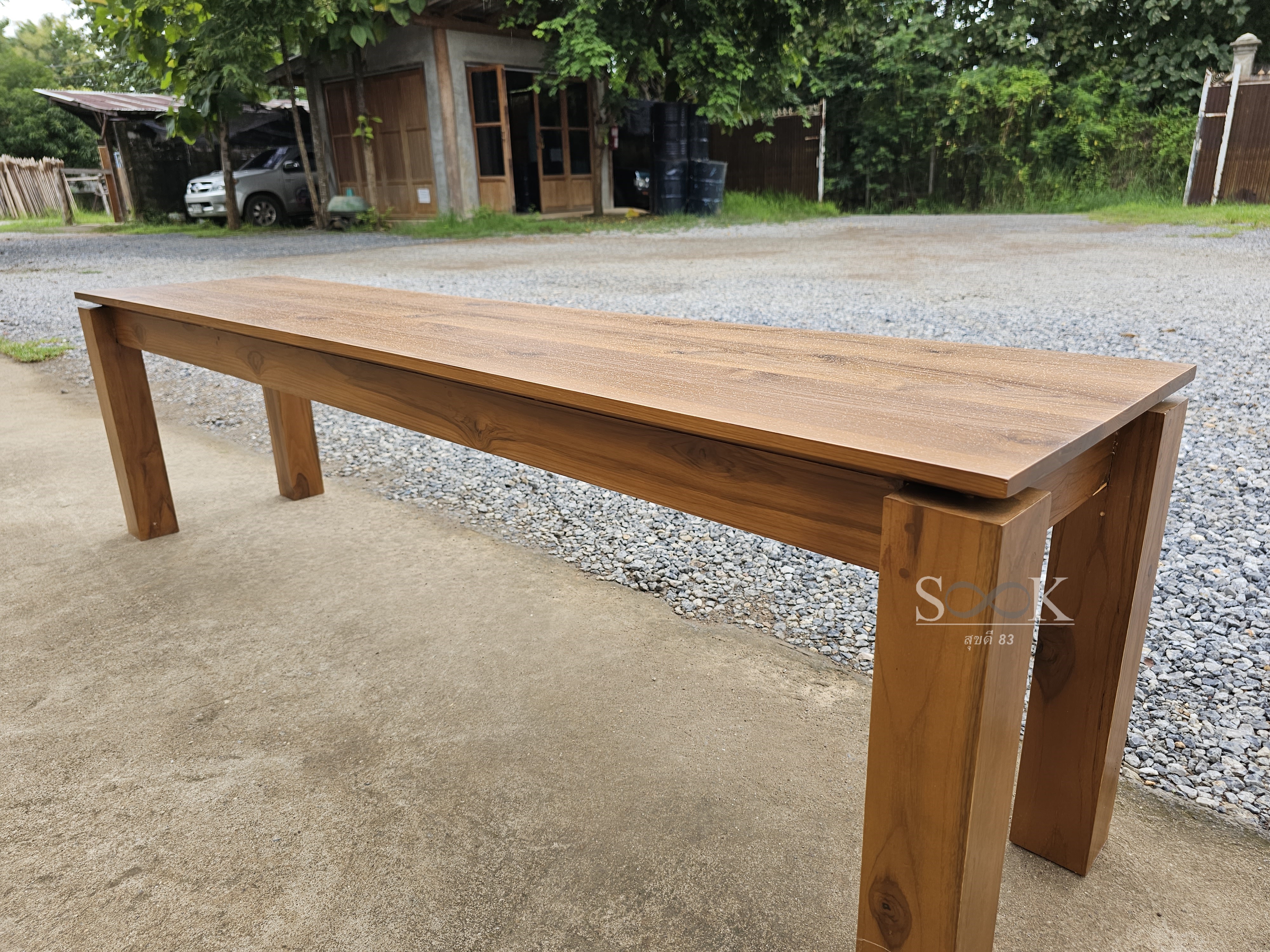 ม้านั่งยาวปกลอย 1.5 ม.