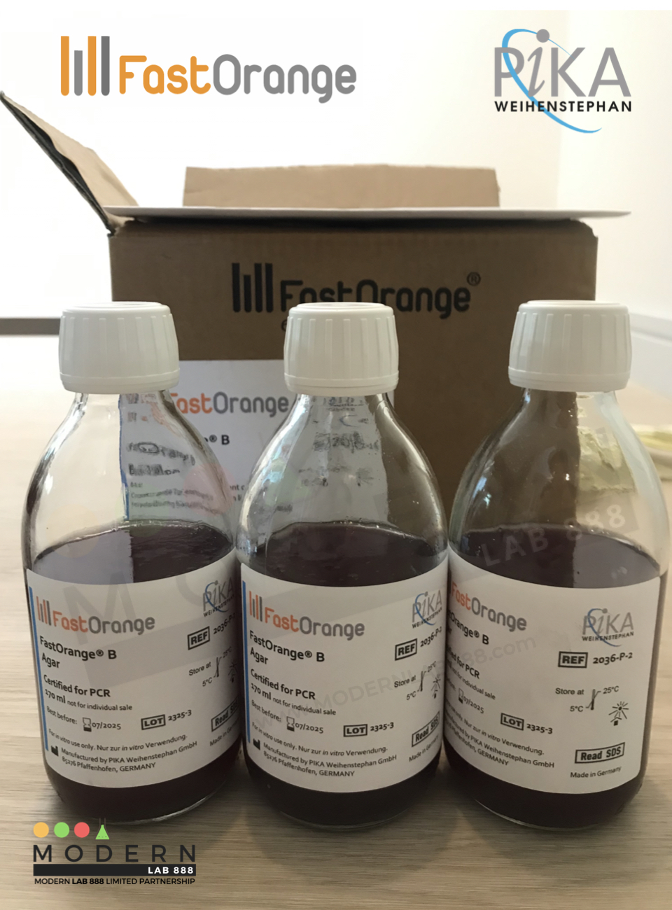 FastOrange® B Agar, 170ml, "Pika"