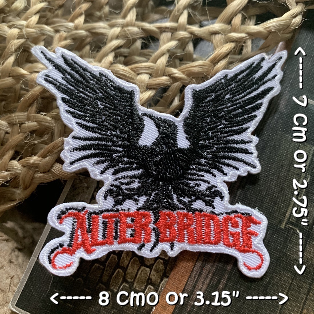 Alterbridge วงดนตรี ร็อค เฮฟวี่เมทัล พังค์ ตัวรีดแบบปัก อาร์มปัก ตัวรีดติดเสื้อ ตัวรีด ติดกระเป๋า ติดหมวก ติดแจ๊คเก็ต Rock Iron on Embroidered Patch