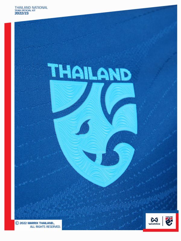 เสื้อทีมชาติไทย 2022-23 เกรดนักเตะ (Player Version) Thailand National Team Kit