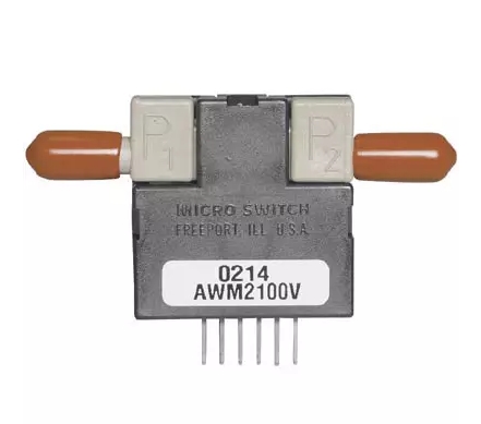 Honeywell Air Flow Sensor ±200 sccm Male, 0.2" (5.08mm) Silicon