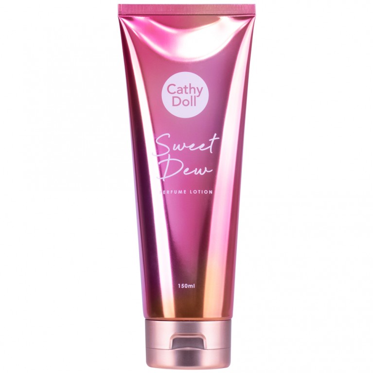 Cathy Doll Sweet Dew Perfume Lotion โลชั่นน้ำหอม เคที่ดอลล์ สวีทดิวเพอร์ฟูมโลชั่น แบบหลอด ขนาด 150 ml.