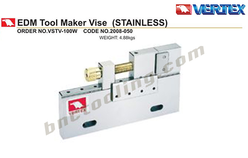 VERTEX,EDM Tool Marker Vise (STAINESS),VSTV-100W