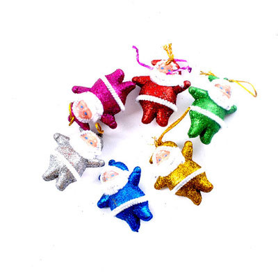 X'mas ของตกแต่งต้นคริสต์มาสชุดเล็ก อุปกรณ์ประดับตกแต่งคริสต์มาส-ปีใหม่ สายรุ้ง ลูกบอล กล่องของขวัญ โบว์ ตุ๊กตาซานตาครอส ไฟประดับต้นคริสมาส เกล็ดหิมะ Christmas Tree Decoration Set - Small Ornament Set