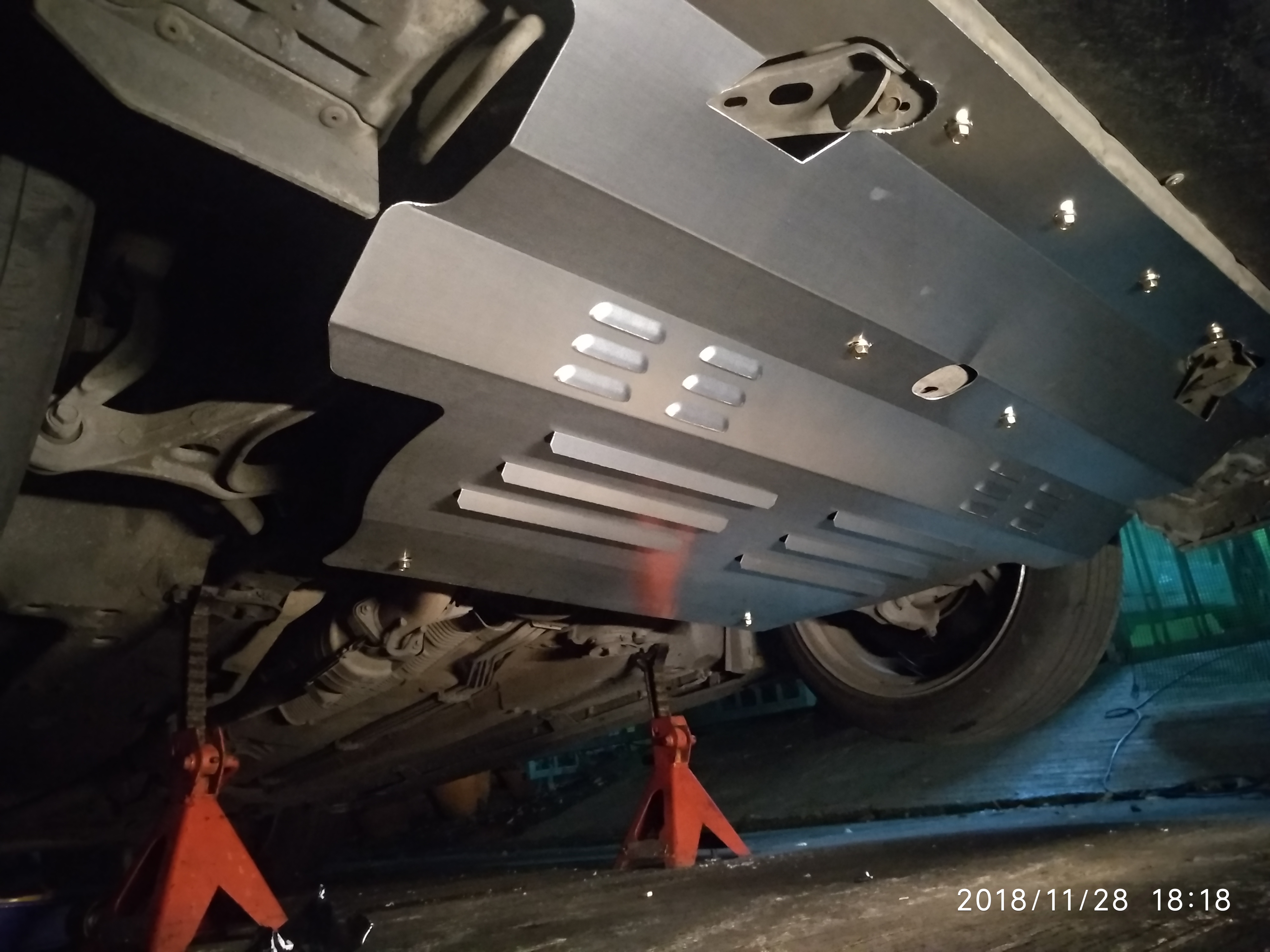 แผ่นปิดใต้ห้องเครื่องอลูมิเนียม Honda Accord G7 Raceplate_Undertray