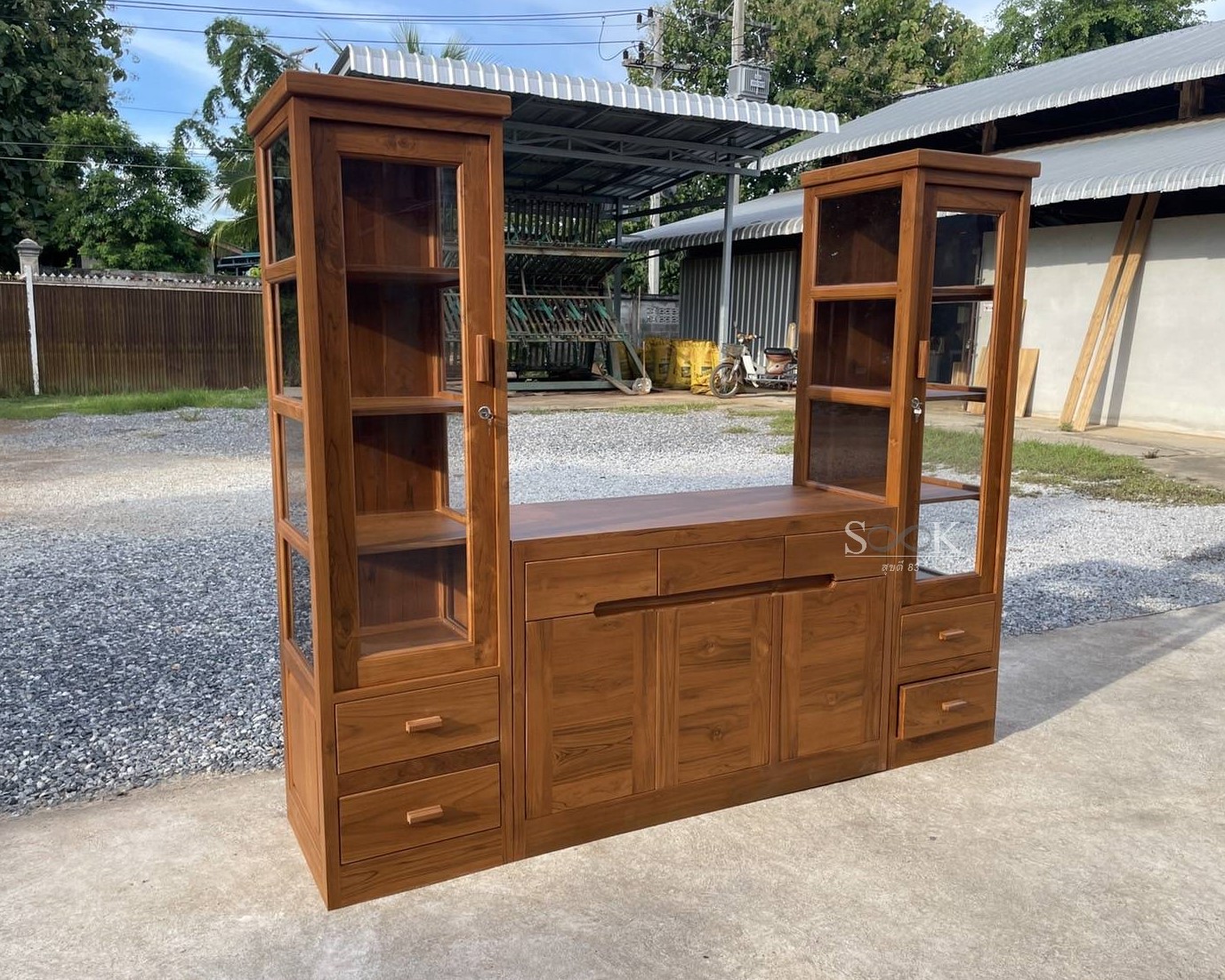 ตู้โชว์วางทีวี