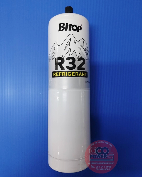 น้ำยาแอร์ R32 แบบกระป๋อง 500 กรัม-Bitop